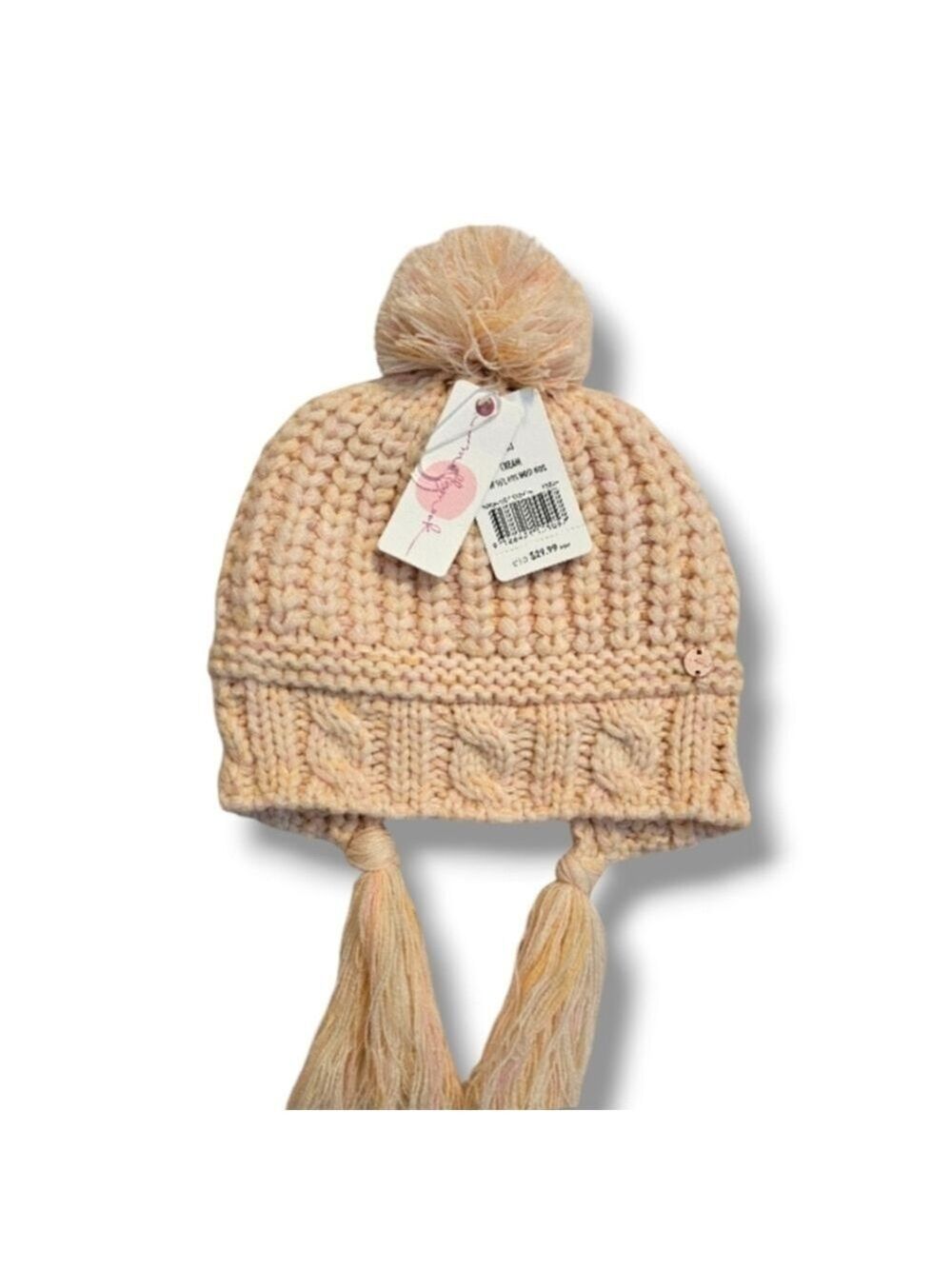 Children's Knitted Pom-Pom Hat